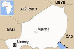 Niger - Agadez - mapa