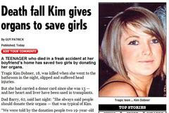 Dívka, která po nehodě zemřela