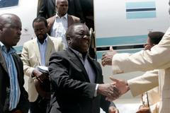 Pohřeb Susan Tsvangiraiové