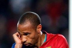 Henry z Barcelony se raduje z gólu