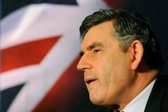 Britský premiér Gordon Brown