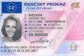 Řidičský průkaz - od 2004