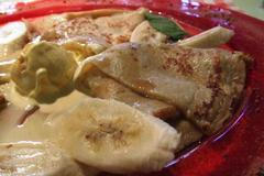 Recept na vynikající palačinky s nutellou a banánem