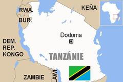 Tanzánie - mapa
