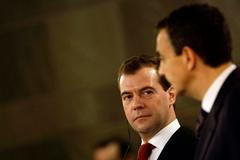 Zapatero a Medveděv