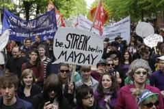 Německo - májový průvod Berlínem 2008