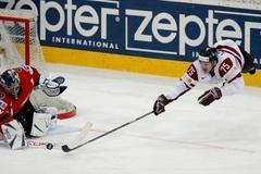 Lotyšsko RAkousko Jerofjejevs Bruckler hokej ms