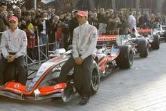 Kovalainen, Hamilton