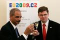 Eric Holder a Jiří Pospíšil