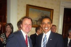 Bursík s Obamou