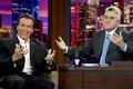 Jay Leno a Arnold Schvarzenegger