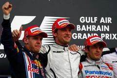 Jenson Button na stupních vítězů