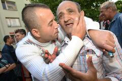 demonstrace DS v Krupce