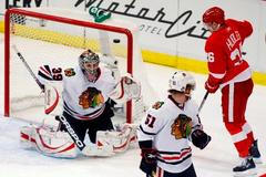 Detroit - Chicago: Hudler u gólu v prvním zápase