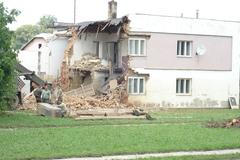 povodeň Jeseník nad Odrou