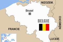 Belgie - mapa