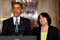 Sotomayorová a Obama