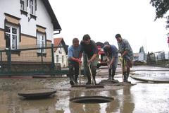 Záplavy v Hustopečích a Zašové