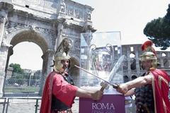 Liga mistrů - Trofej v Římě