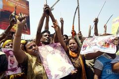 Protesty v Amritsaru