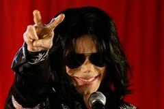 Michael Jackson na tiskové konferenci