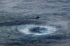 Pozůstatky letounu Air France