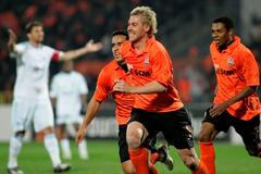 Tomáš Hubschmann se raduje z branky