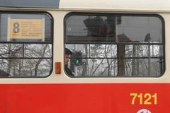 Čekání v tramvaji