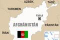 Afghánistán - mapa