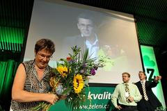 sjezd Strany zelených - Dana Kuchtová