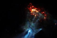 Ve vesmíru vyfotili obří ruku