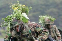 Jižní Korea - vojenské cvičení