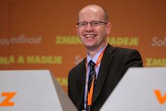 Sjezd ČSSD Bohuslav Sobotka