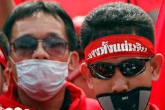 Protestující v Thajsku