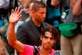 Rafael Nadal při první porážce na Roland Garros