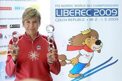 Trofeje pro mistrovství v Liberci