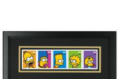 Simpsonovi mají vlastní sadu známek