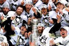 Pittsburgh slaví vítězství ve Stanley Cupu.