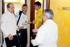 Kaká při prohlídce u lékařů Realu Madrid