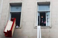 Moldávie - rabování paláce