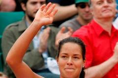 Smutná Ana Ivanovičová po vyřazení ve 4. kole Roland Garros