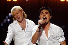 Dima Bilan z Ruska, vítěz Eurosongu 2008