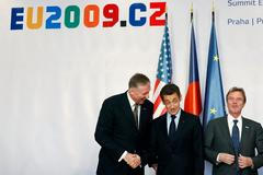 Obama v Praze - Summit EU-USA