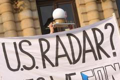 Demonstrace pro radar