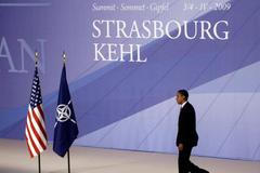 Summit NATO ve Štrasburku: Obama přichází