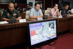 Tisková konference v Manile