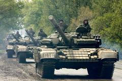 Gruzínské tanky míří na základnu Muchrovani