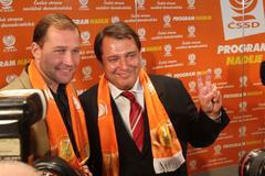 Volby 08 brno štáb čssd Paroubek