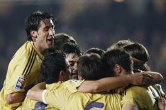 Španělé slaví kvalifikační výhru