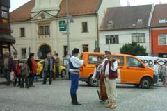 Předvolební mítink ČSSD v Uherském Brodě.